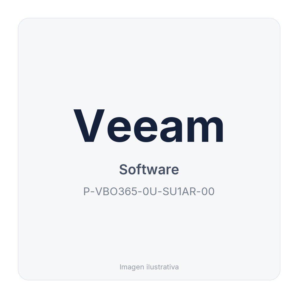 Veeam P-VBO365-0U-SU1AR-00