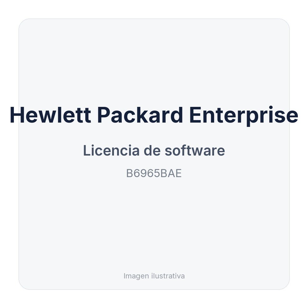 HPE B6965BAE