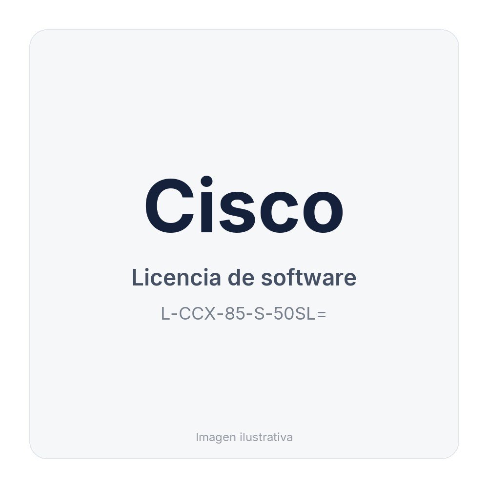 Cisco L-CCX-85-S-50SL=