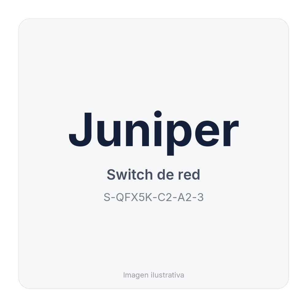Juniper S-QFX5K-C2-A2-3